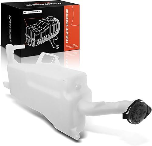 A-Premium Tanque de depósito de recuperación de desbordamiento de refrigerante del motor con tapa compatible con Chevrolet HHR 2006 2007 2008 2009