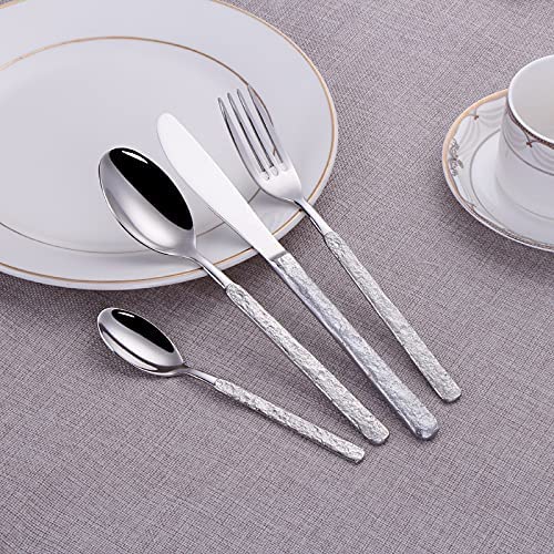 Couverts de table vintage or et argent 18/10 chic - 3
