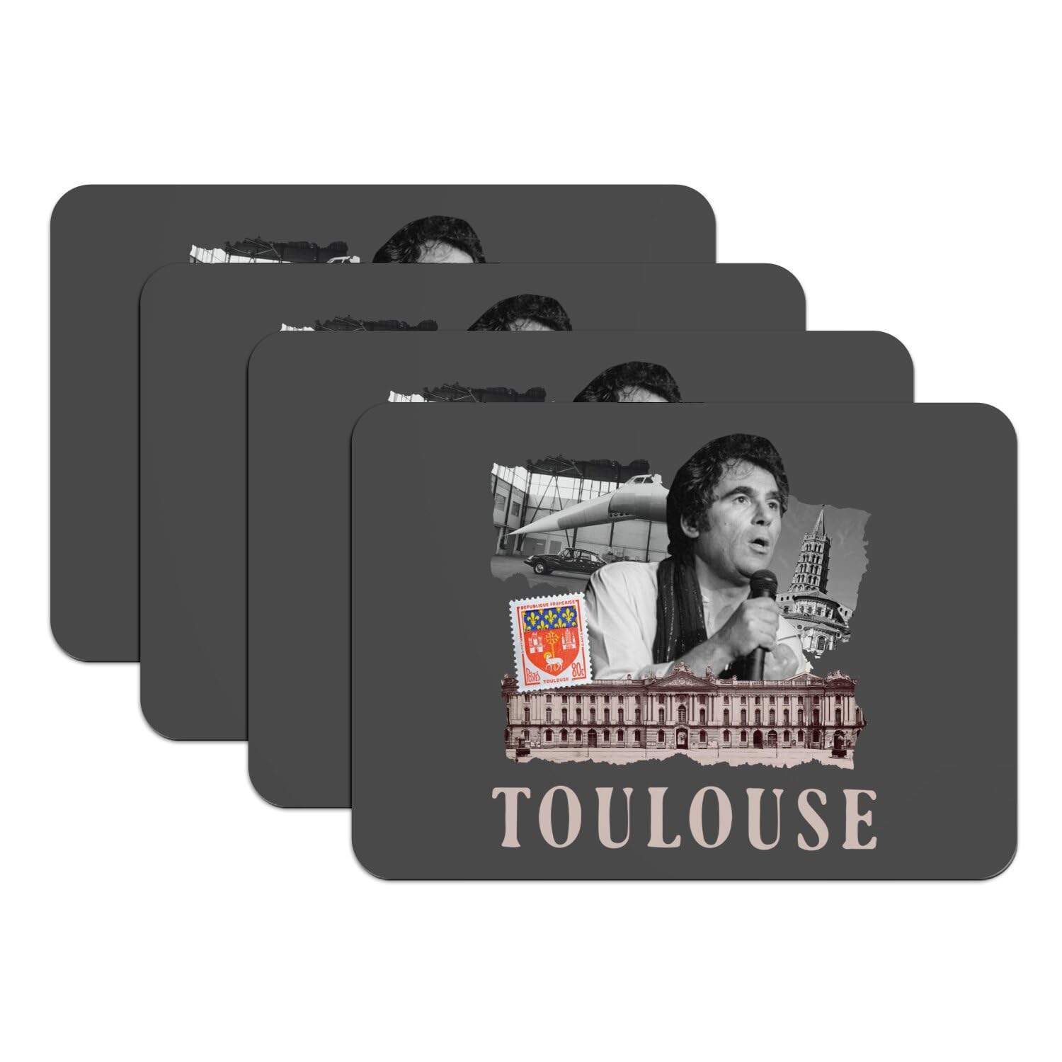 Set de table Capitole Toulouse pour décorer vos repas de famille