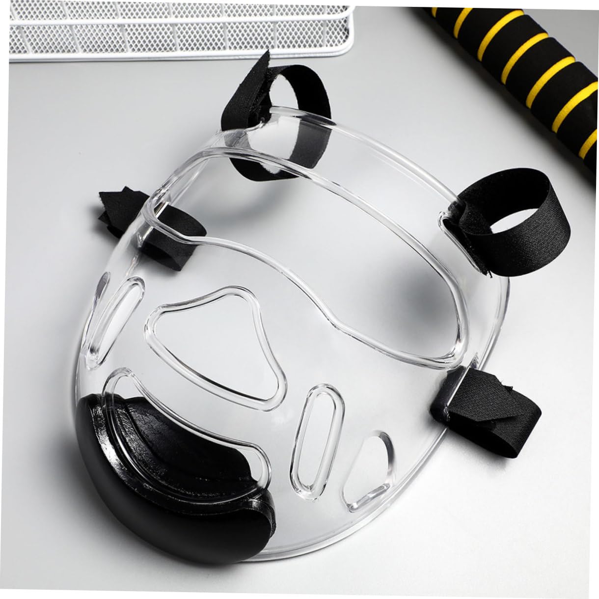 Toyvian 2pezzi Maschera Protettiva Per Viso Rimovibile Per Arti Marziali Adatta Taekwondo e Karate Forniture Protettive Per Allenamento