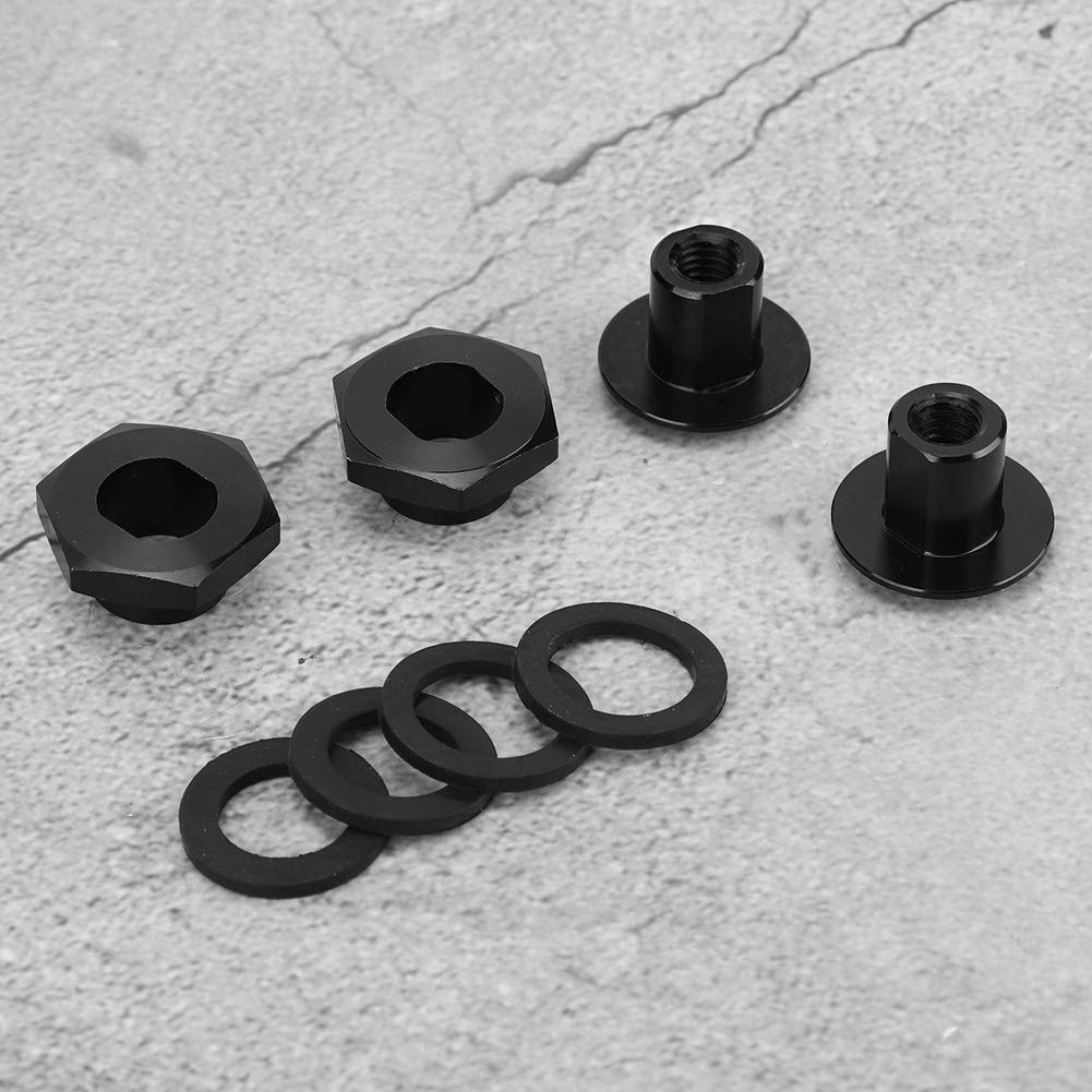 Kit de reparación de hardware de puntal de vidrio trasero de aluminio Accesorio completo para 92-95