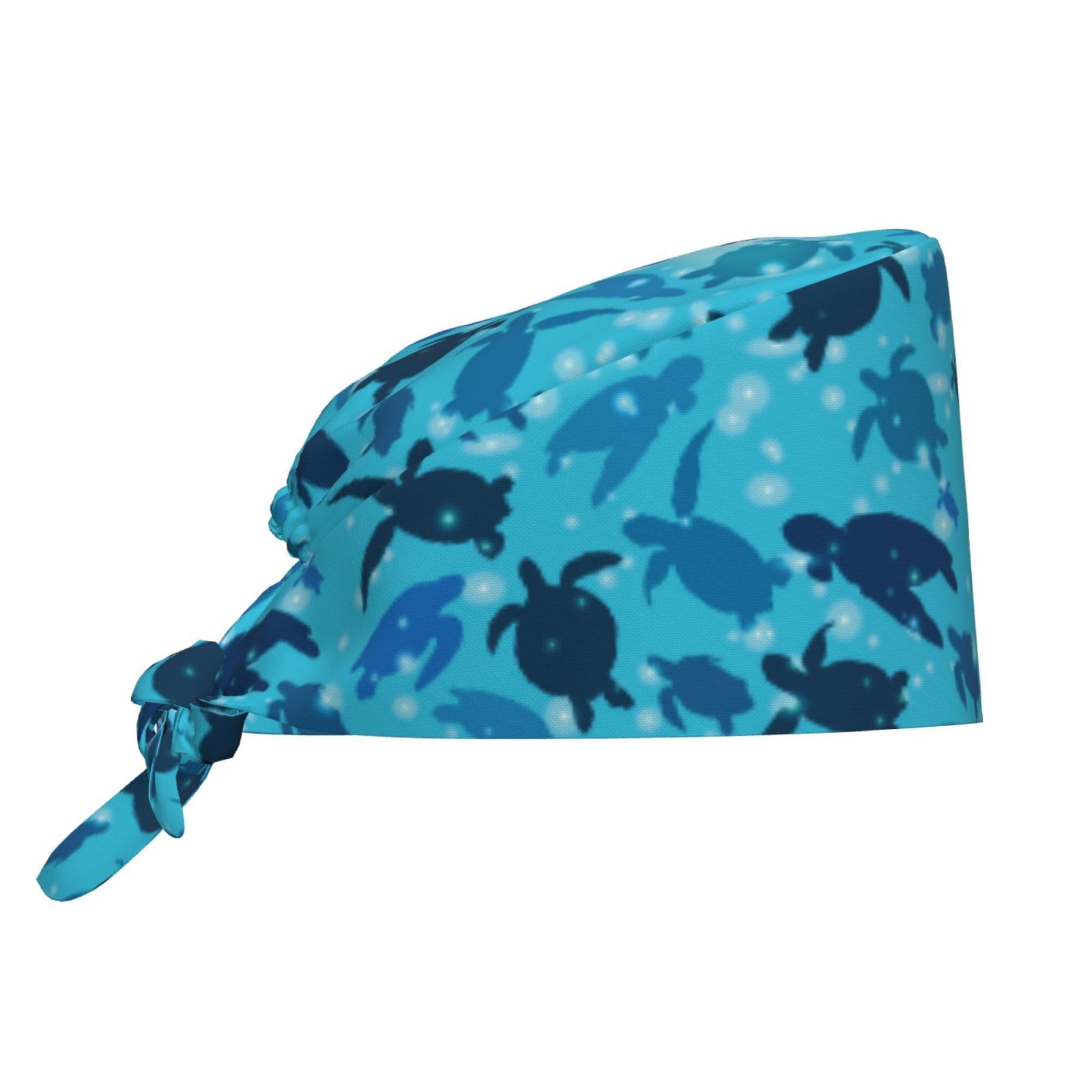 Working Cap Women Men Bandage Tie Hats Scrub Nursing Doctor Surgeon