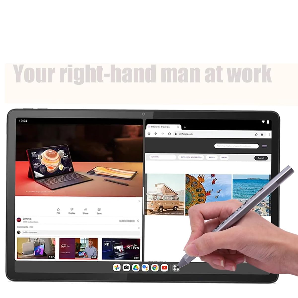 Penna stilo di ricambio Touch Screen Precision Pen 2 (2023) per Lenovo Precision Pen 2 (2023) (ZG38C04470) per Lenovo Tab P11 (Gen 2) Tab P11 Pro Gen 2 Pen Tab P12 Pro Pen
