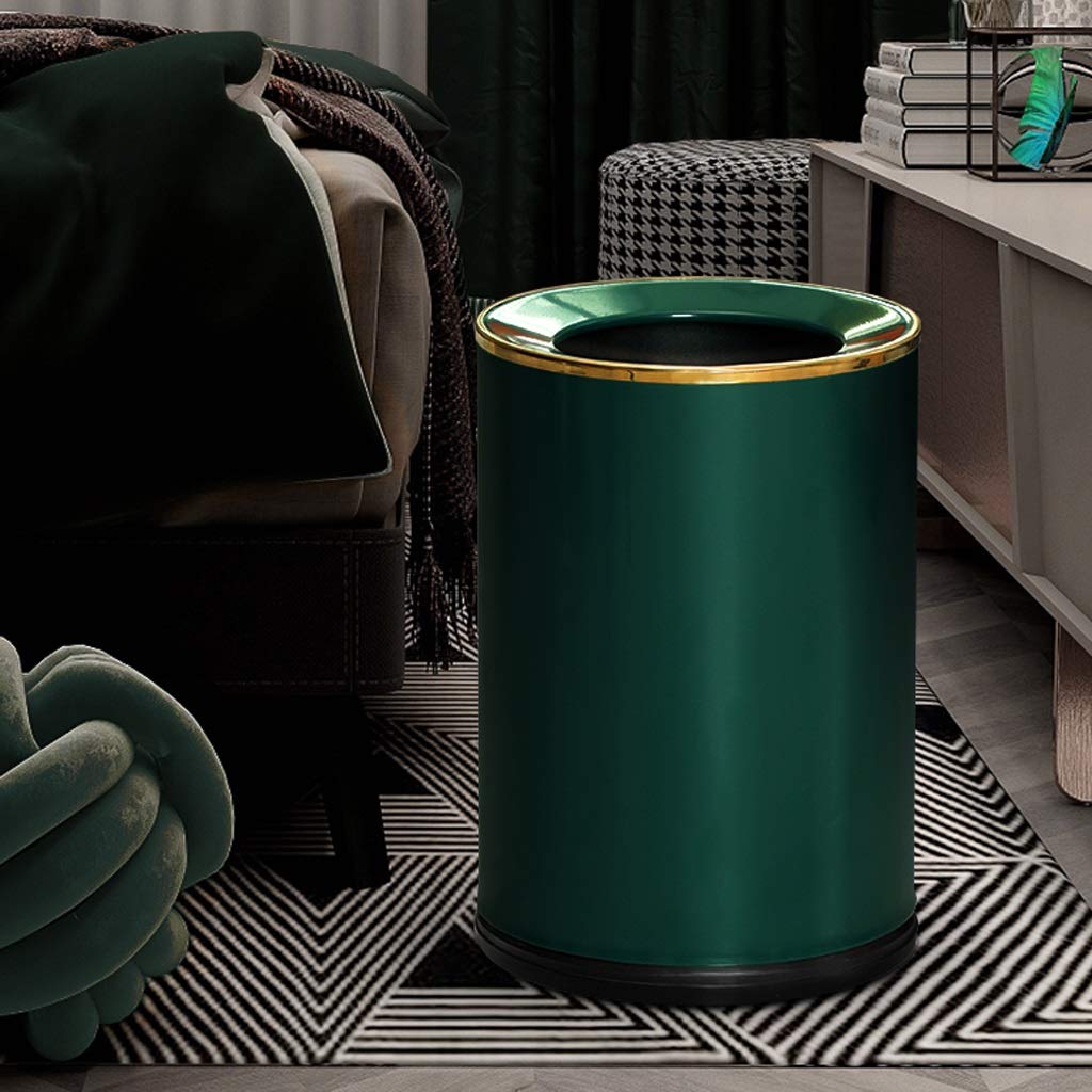 Kosz na śmieci Kosz na śmieci w domu domowy salon kreatywny moda prosta nowoczesna toaleta kosza łazienki puszka do segregacji śmieci (Color : 9L)