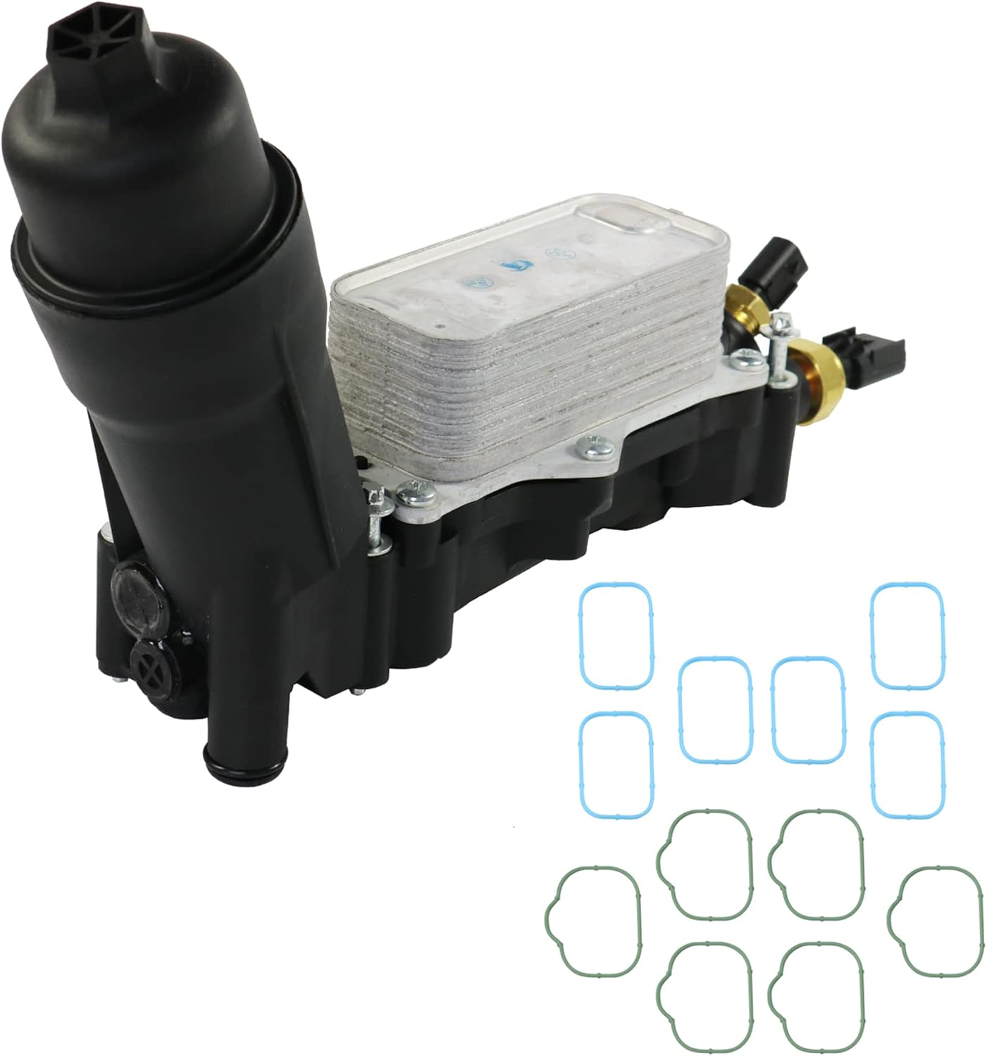 JDMSPEED New Oil Filter Housing Adapter 68105583AF Replacement For Ram Jeep Dodge 2014-2017 3.6