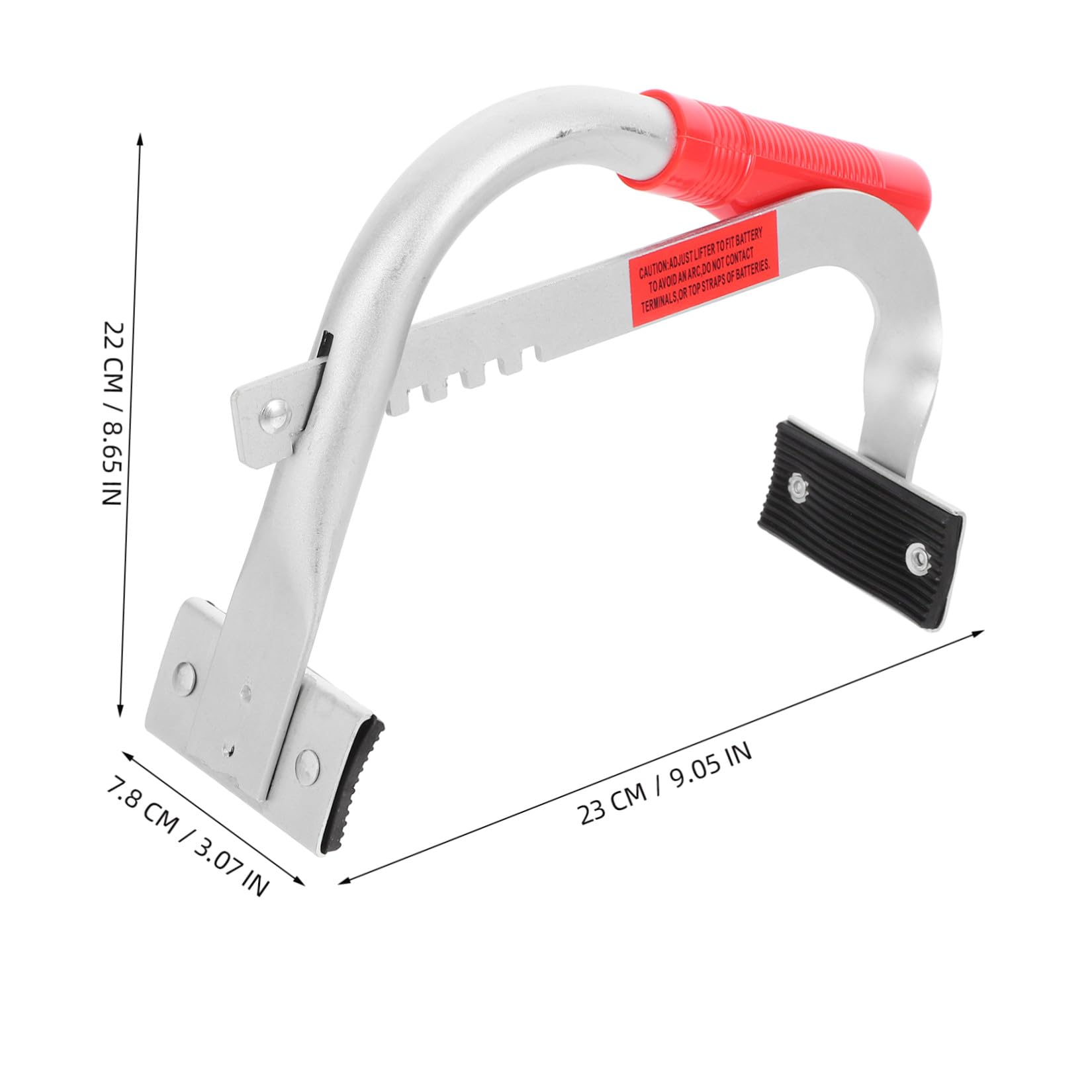Battery Carrier Regolabile per Batteria Auto, 14-21cm