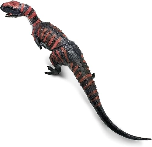 Miniatura 6 de Safari Ltd. Majungasaurus - Juguete de dinosaurio pintado a mano, realista de 10 pulgadas, juguete prehistórico educativo para niños, niñas y niños