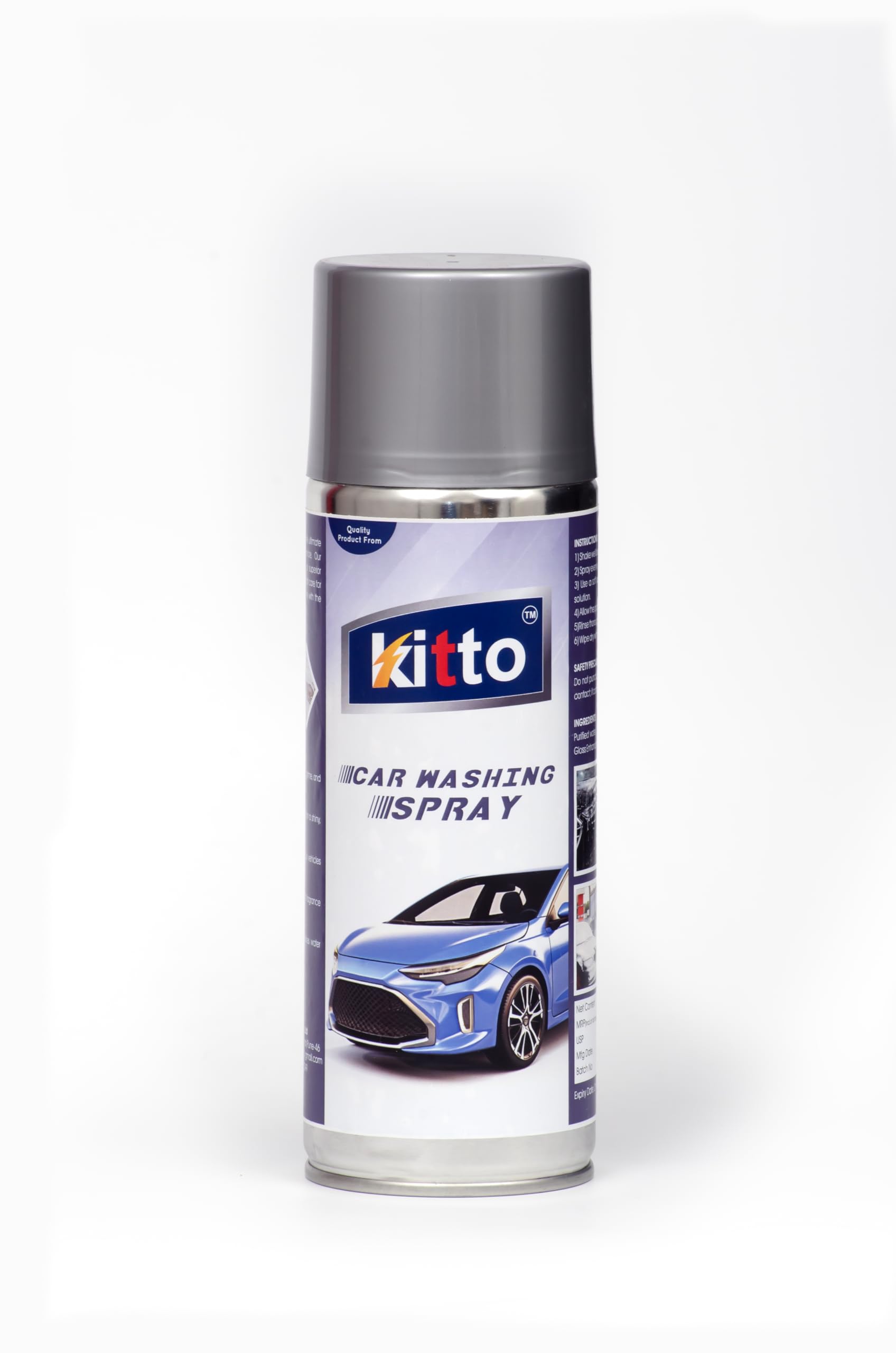 KITTO Car Washing Foam Spray || Car Care Cleaner (Pack Of 1 500 ml) || Car Seat || Exterior & Interior || Ready To Use Cleaning Spray, Shine as New ||-image-13