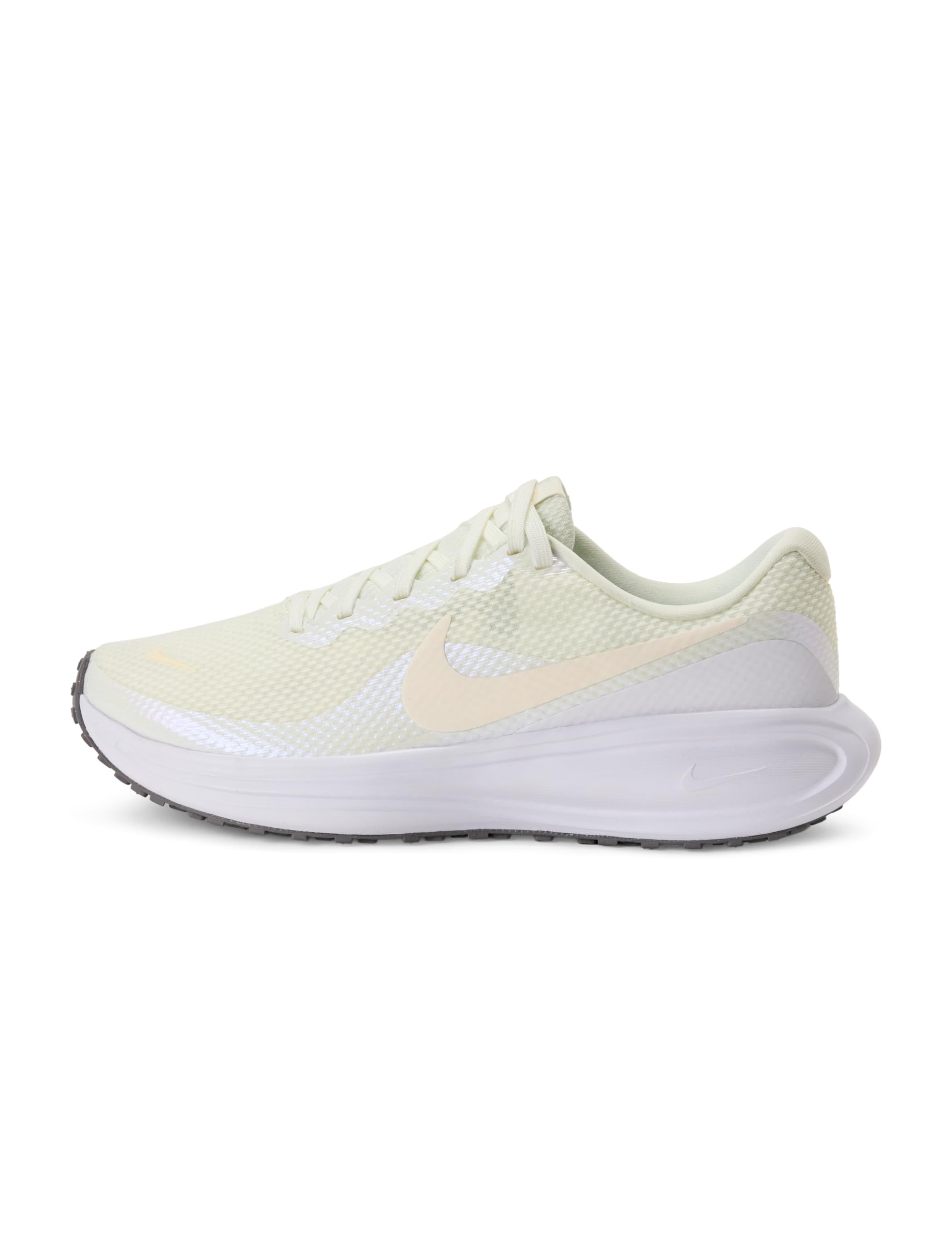 Nike Women's Revolution 8 Road Running Shoes, Sail/Chalk-White-Pencil Point, 10