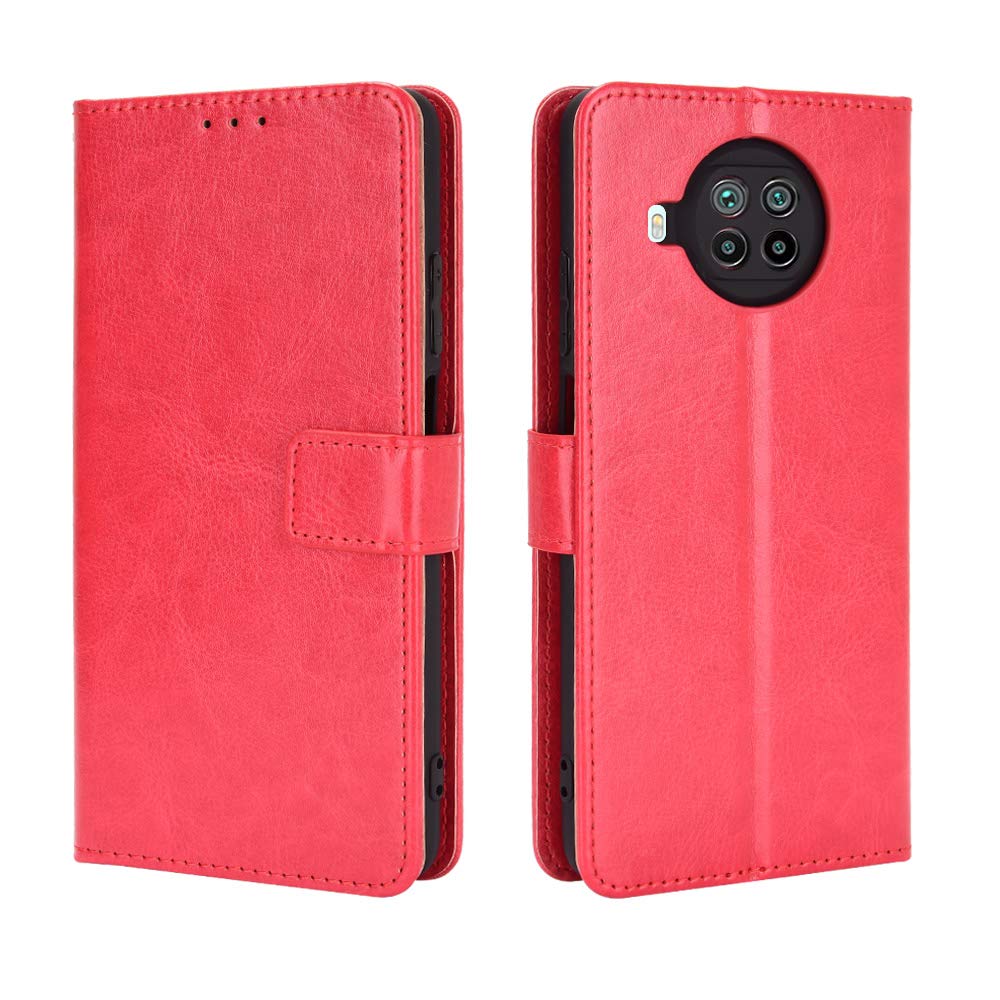 Custodia A Portafoglio Per Xiaomi Mi 10T Lite 5G - Copertina In Pelle Con Supporto, Fessure Per Carte E Chiusura Magnetica, Motivo Colorato Stampa XC1