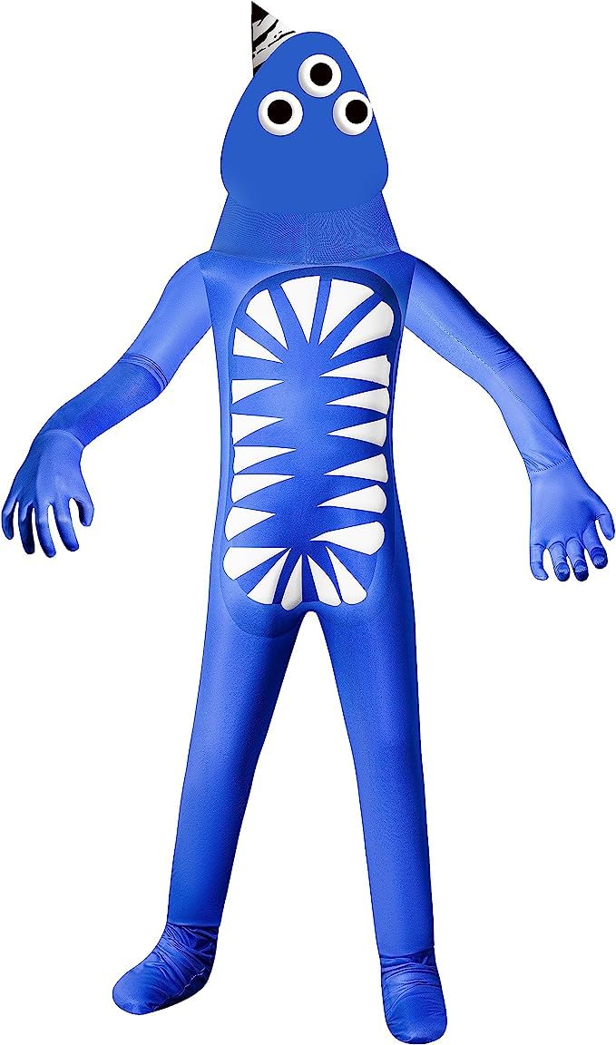 Garten of Banban Costume Boys Halloween Cosplay Banban Bodysuit with Mask for 4-12 Years kids