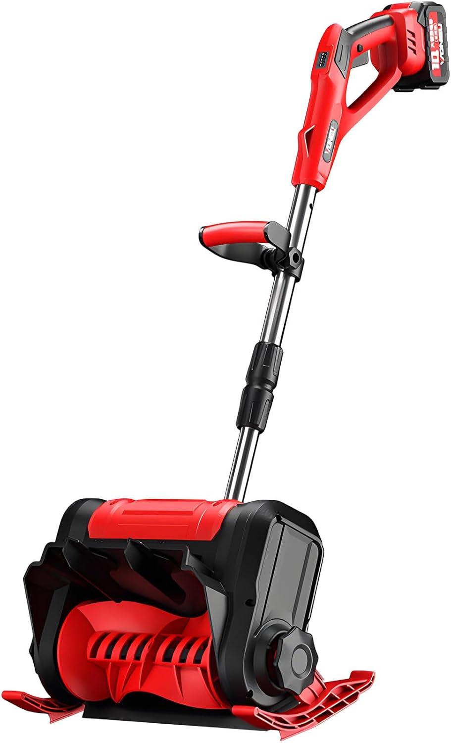 BANGBANGJI Cordless Snow Shovel, Electric Snow Blower 20V 4.5Ah Battery Powered, 12-Inch Clearing Width, 26ft Max Throw for Steps & Sidewalk