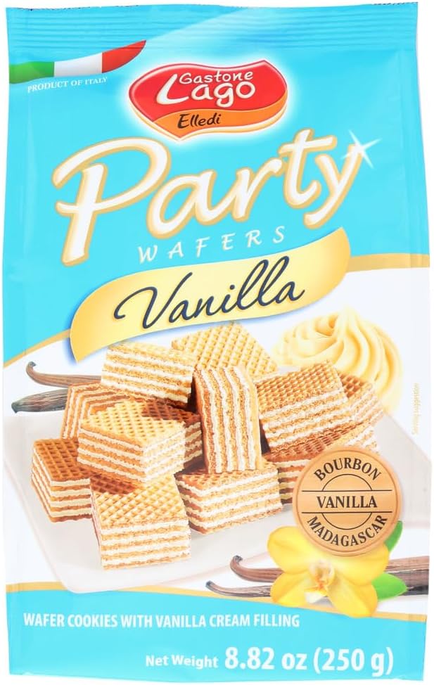 Gastone Lago EllediParty Wafers Vaniglia (Vanilla Cream) - 8.8oz