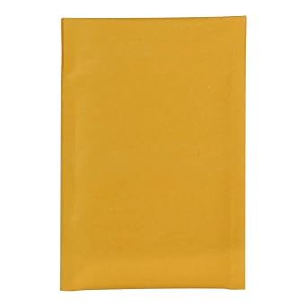 Sealed Air JiffyLite Bubble Cushioned Shipping Mailers, Case of 250, Self Seal Recycled Mailing Envelope made with BubbleWrap, #000 - 4 x 8, Manila