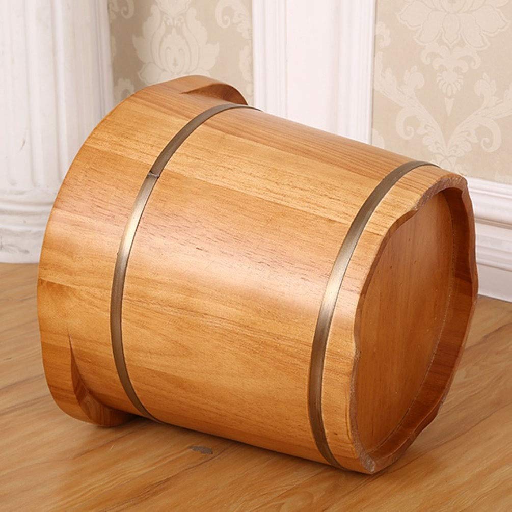 Seau de trempage des pieds en bois pour spa de pieds, baignoire pour pieds pour tremper les pieds, bassin pour pieds pour tremper les pieds, spa pour pieds pour enfants et filles. (Taille : B) Lucky