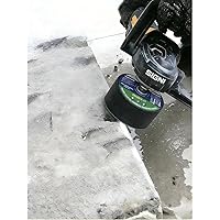 Vista 9 de Piedra de moler verde con rosca para moler granito 4X2X5/8-11 (paquete de 1) (grano 220)