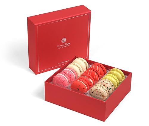 Miniatura 25 de Macarons franceses de lujo, galletas europeas, cestas de regalo, caja de chocolate, aperitivos, paquete variado, condolencias, aniversario, mejorar,