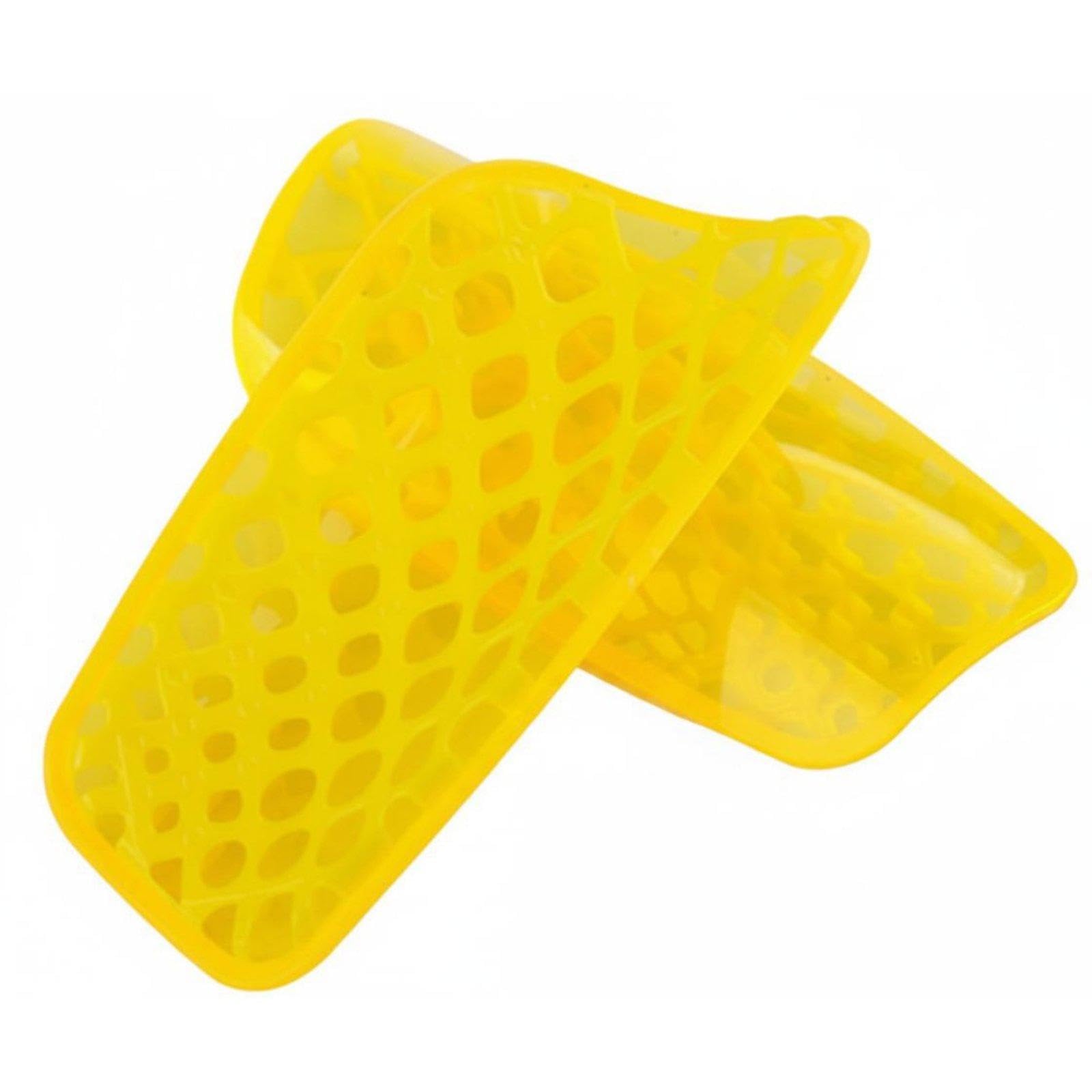 2 Pieces Football Shin Pads Lightweight Soccer Shin Guards Breathable Sports Impact-Resistant Gear for Developing Sportspeople, Kids, Training Yellow L|Sporting Goods|Team Sports|Soccer-image-40