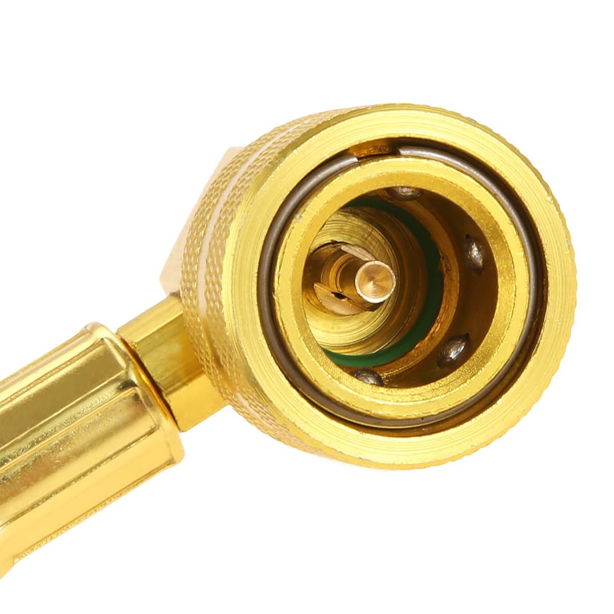 Tubo Flessibile di Ricarica del refrigerante per Aria condizionata per Auto con manometro Kit Tubo Flessibile di Ricarica del refrigerante per refrigerazione dell'Aria condizionata per Auto