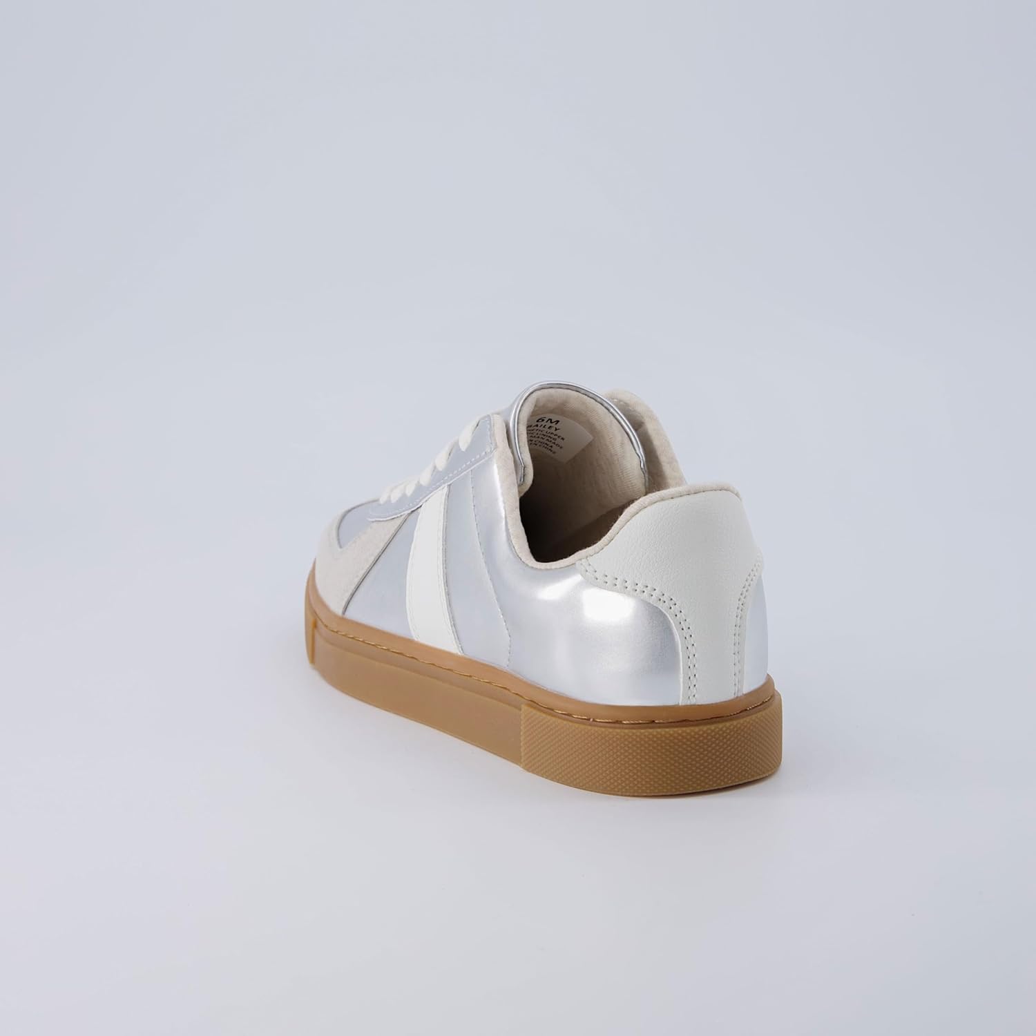 CUSHIONAIRE Bailey Womens Retro Sneaker -Classic Everyday Sneakers for Women with Sleek Rounded Toe and Memory Foam - Image 9