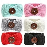 Algopix Similar Product 6 - Baby Girl Headbands Handmade Warm