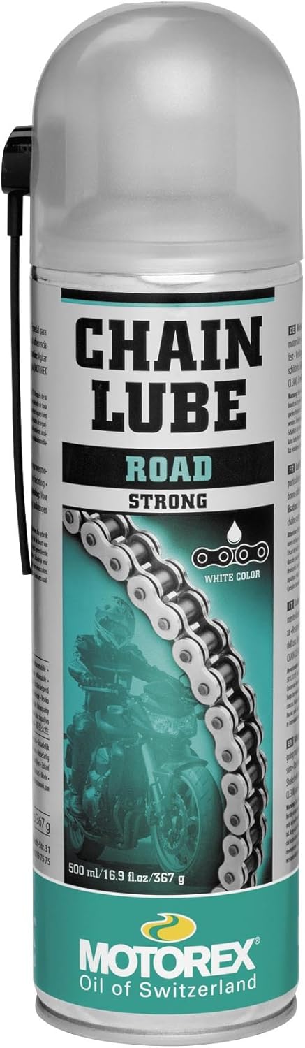 Motorex CHN LUBE 622 STR SPRAY 500/ML Chain Lube Chain Lube 622 Strong Street SprayVOC COMPLIANT - 623-051