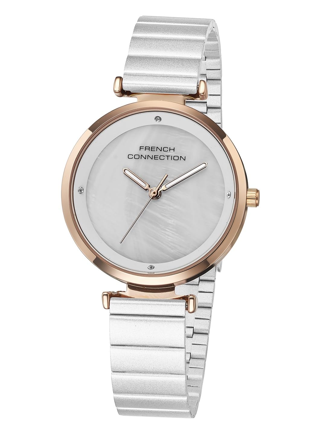 French Connection Halo Forme | Analog | White Dial | Stainless Steel Strap | Watch for Women - FCB24WM-image-13