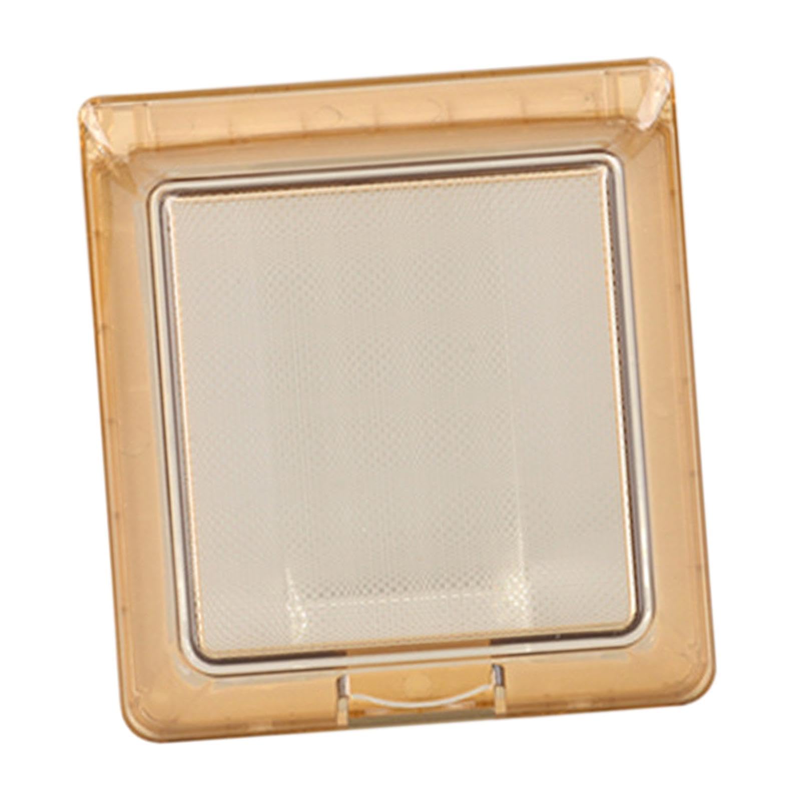 Switch Cover Waterproof Wall Switch Box for Home Improvement Workshop Office Clear Orange | Switch Plates & Outlet Covers | Electrical & Solar | Home Improvement-image-41