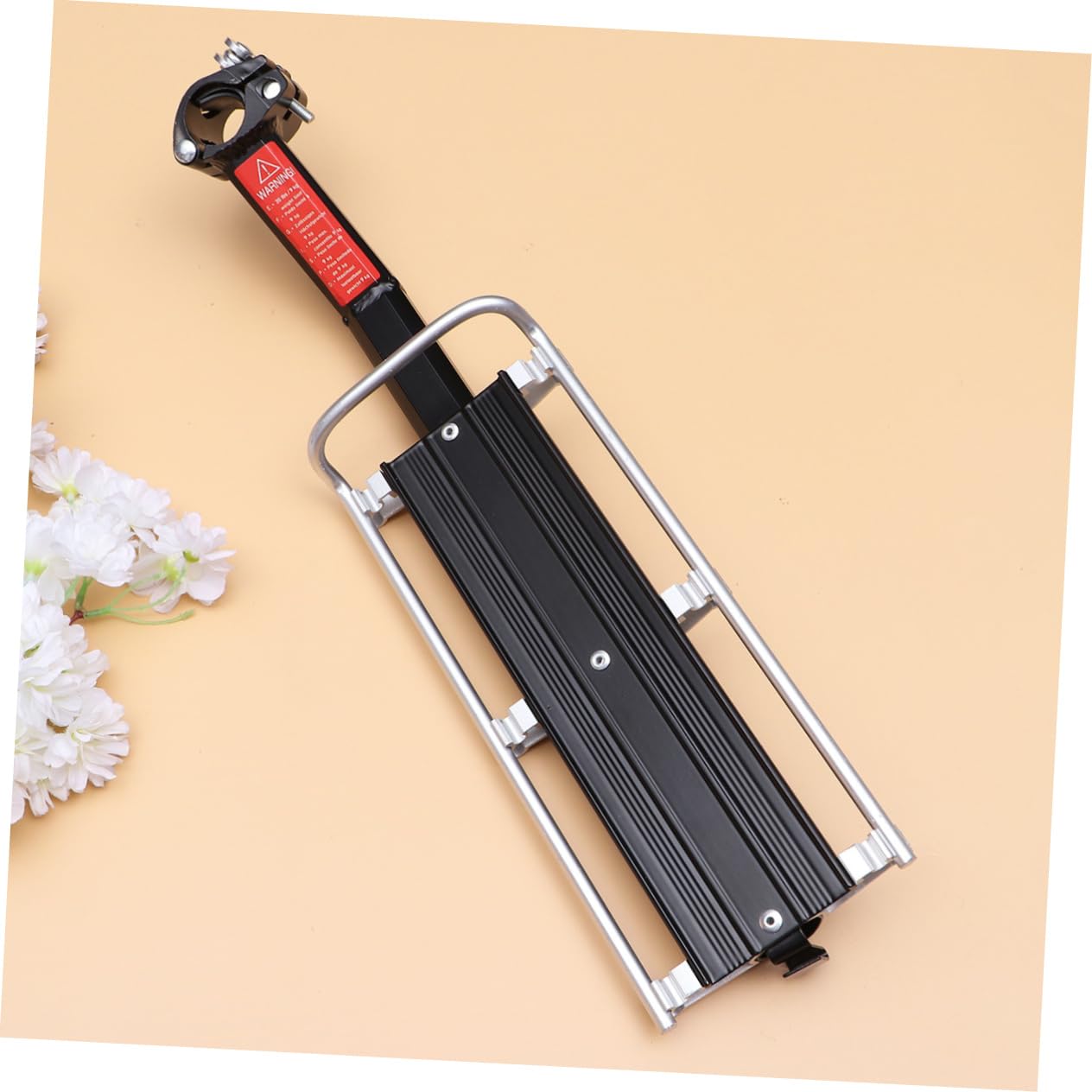 BRIGHTFUFU Bike Rack Bike Carrier Rack Mount for Cycling Aluminum Alloy Frame Quick Release Cargo Rear Pannier Luggage Carrier