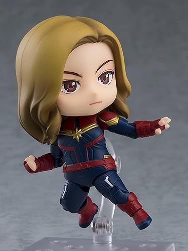 Miniatura 6 de Buena sonrisa - Nendoroid - Marvel - Vengadores - Capitana Marvel: Edición Héroe DX Ver., Multicolor (G90871)