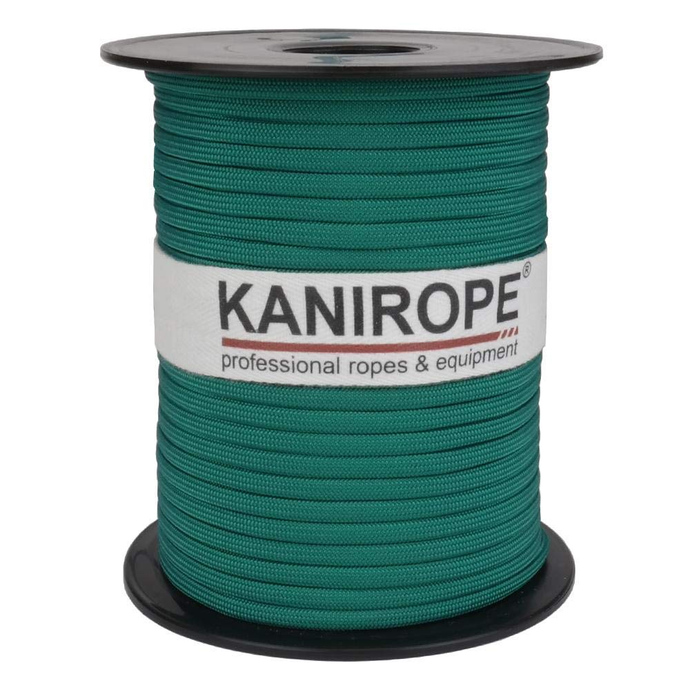 Kanirope® Paracord XPRO ø 3,8 mm 500 m zielony 32-krotnie pleciony