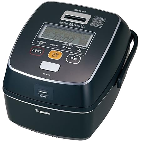 ZOJIRUSHI 5.5 Go (825g) cooked IH pressure rice cooker KIWAMEDAKI NW-AS10-BZ NANBU TEKK KIWAMEHAGAMA (prime Black)