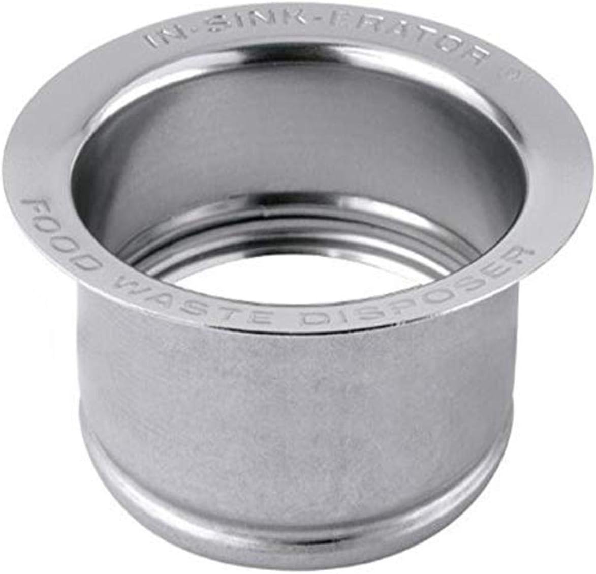 InSinkErator Deep Sink 3.5 Extended Sink Flange, Polished Stainless Steel, FLG-SSLG