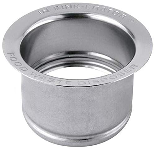 InSinkErator Deep Sink 3.5 Extended Sink Flange, Polished Stainless Steel,