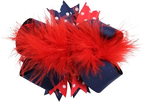 Pinzas y listones para el pelo para niñas y bebés, para vacaciones, día de San Valentín, Acción de Gracias y Navidad, de la marca JuDanzy, S