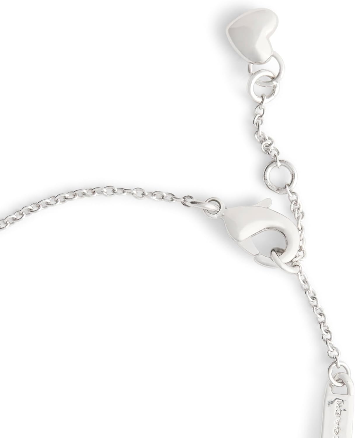 COACH Jewelry Women's Signature Coach Name Plate Bracelet