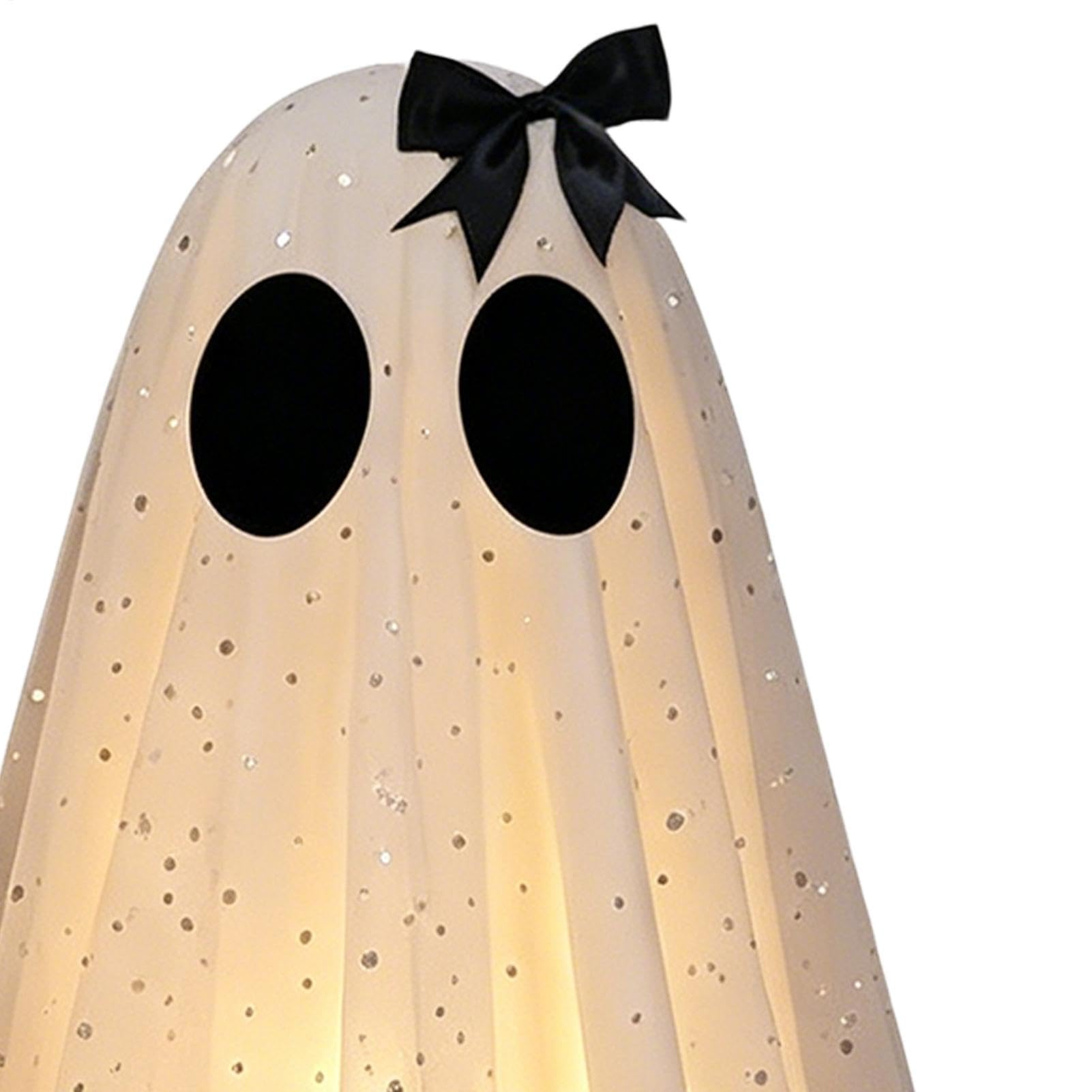 Dekoracja na Halloween, zestaw 2 przerażających dekoracji stołu na baterie