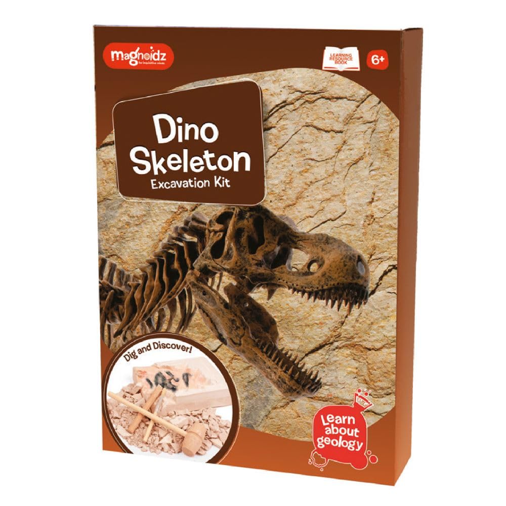 MAGNOIDZ Dino Skeleton Excavation Kit