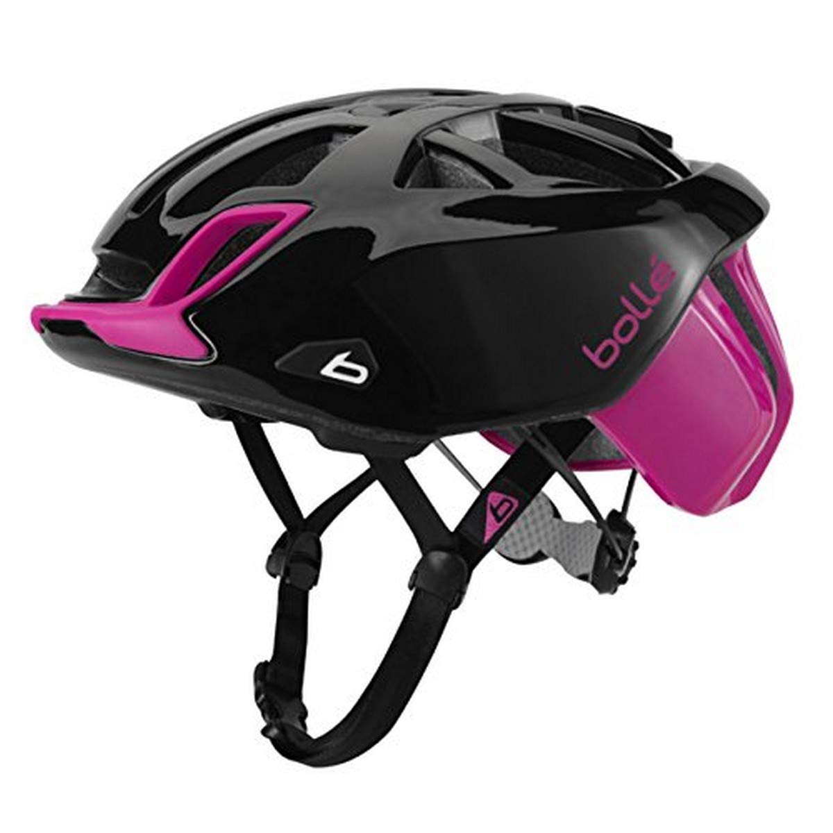 Bolle The One Road Standard Helmet, 54-58cm, Black/Pink