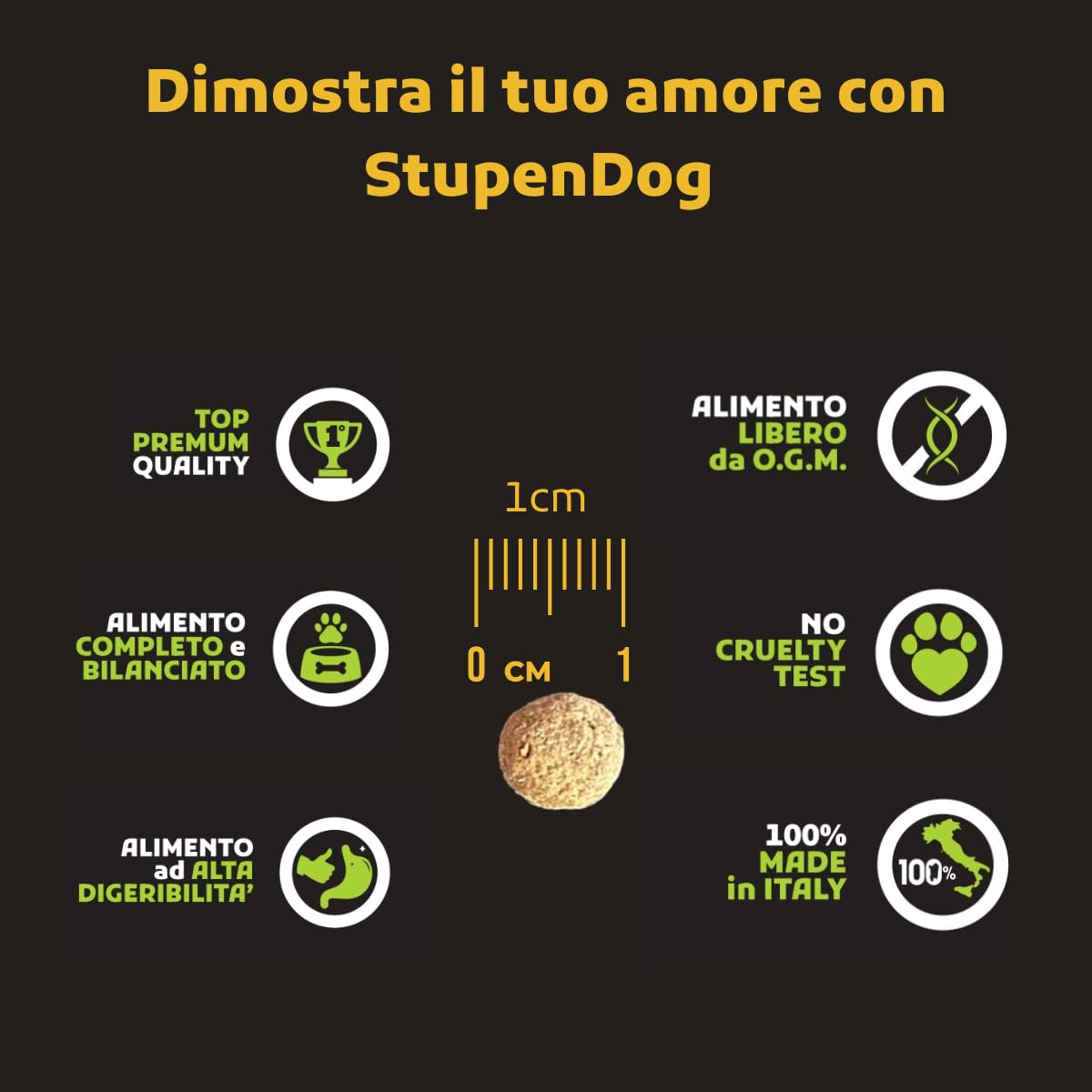 STUPENDOG Pienso para perros de 20 kg para perros adultos de todos los tamaños – Alimento completo con carne – Para el mantenimiento del perro