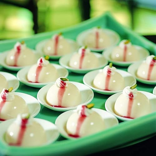 Miniatura 4 de homEdge Mini molde de silicona semiesférica de 24 cavidades, 3 paquetes de moldes para hornear para hacer chocolate, pasteles, gelatina, mousse de