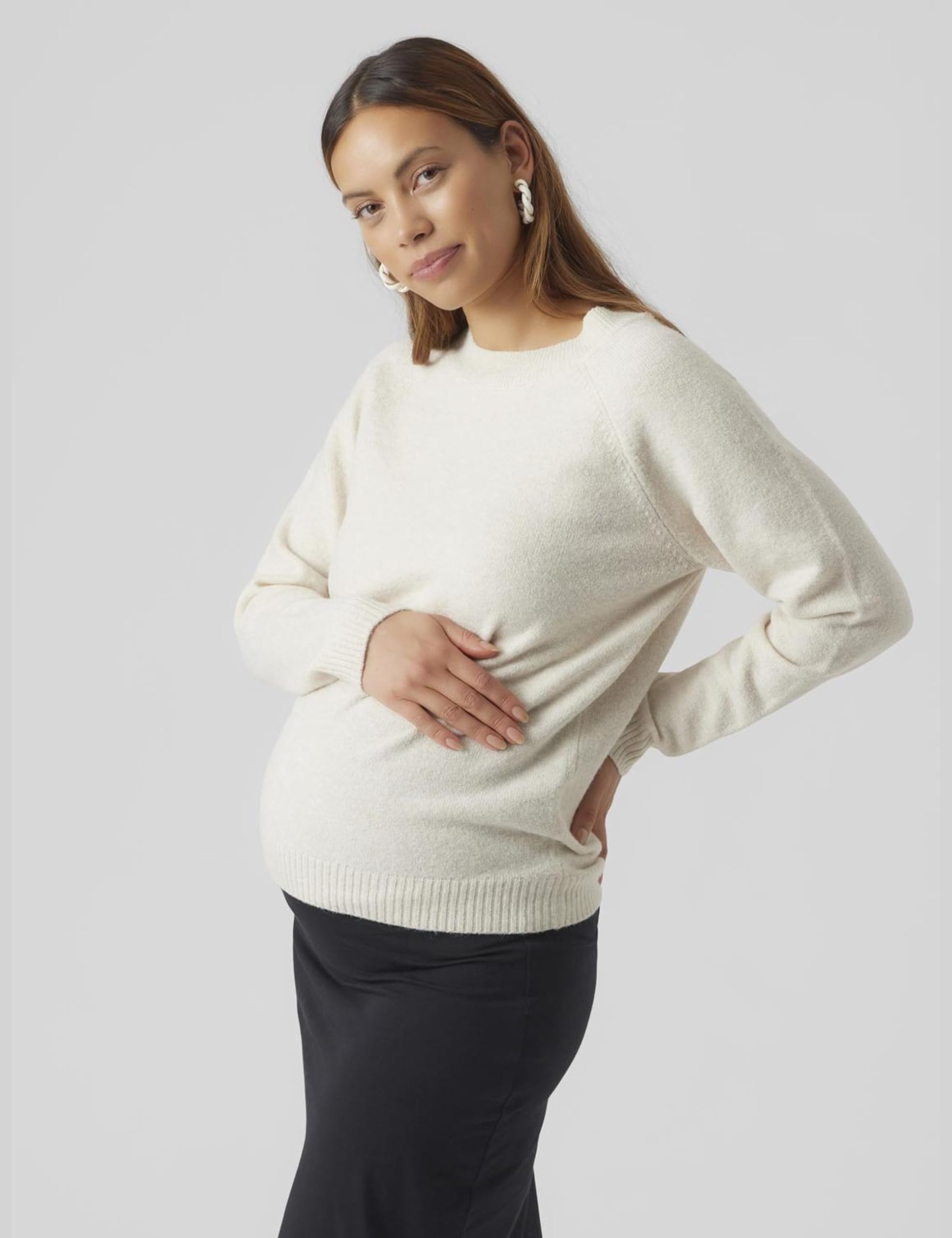 Vero Moda LS O-Neck Blouse Vmmdoffy-Giacca a Collo Alto Ga Noos Donna