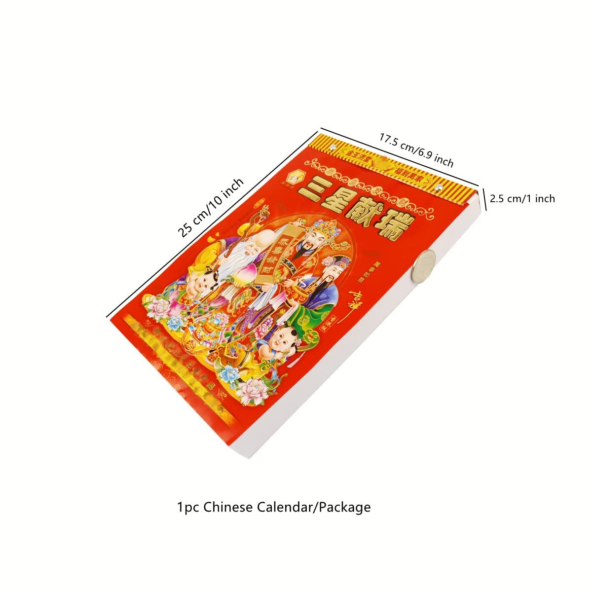 Calendar Chinese Year Calendarsrabbit Desk Small Old Schedule Bunny