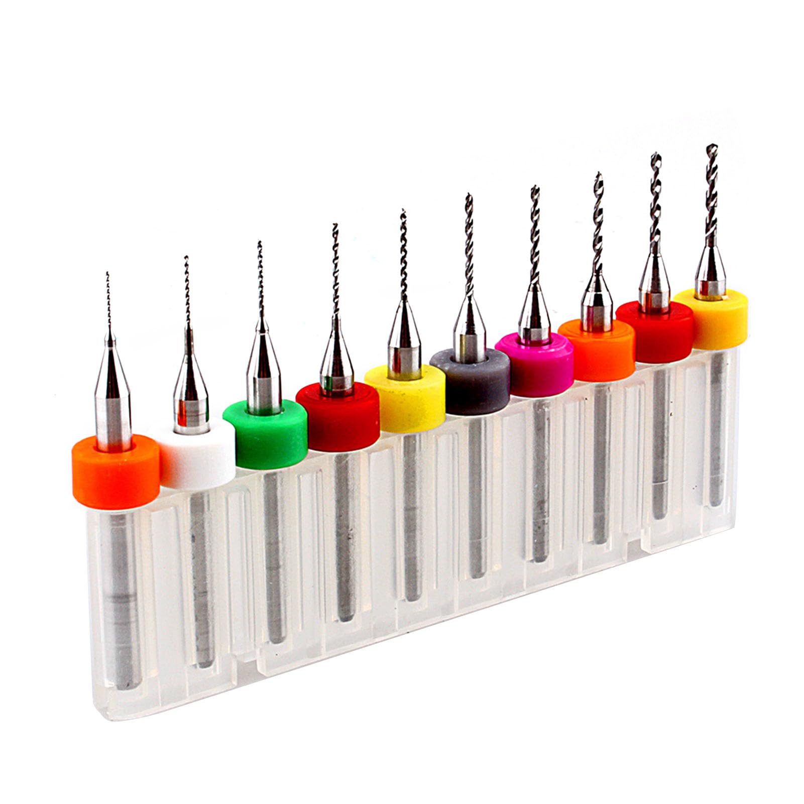 PCB Drill Bits, Mini Drill Bits PCB Drill Kit Short Length Drill Bits