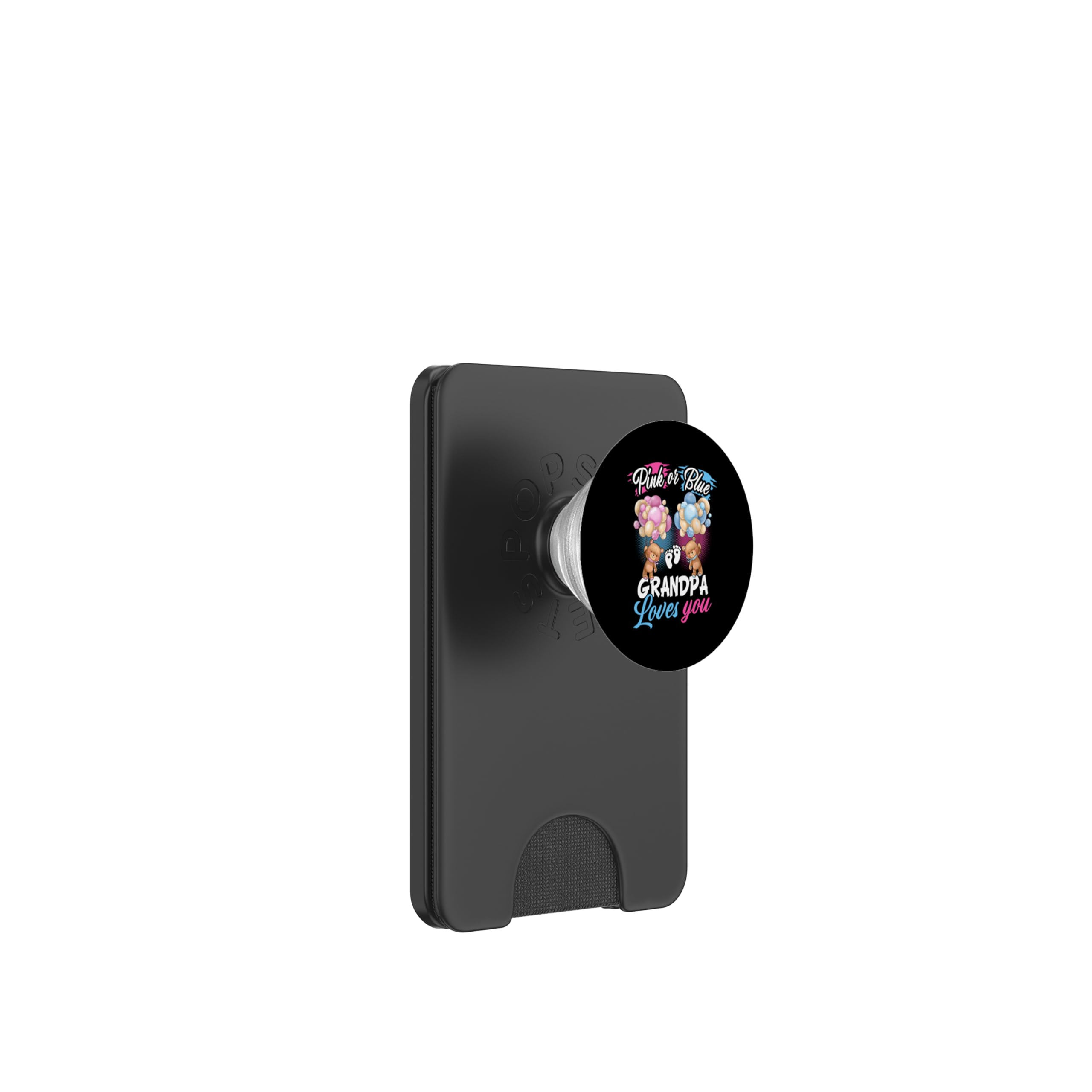 Osos Rosa O Azul El Abuelo Te Ama Revelación De Género PopSockets PopWallet para MagSafe