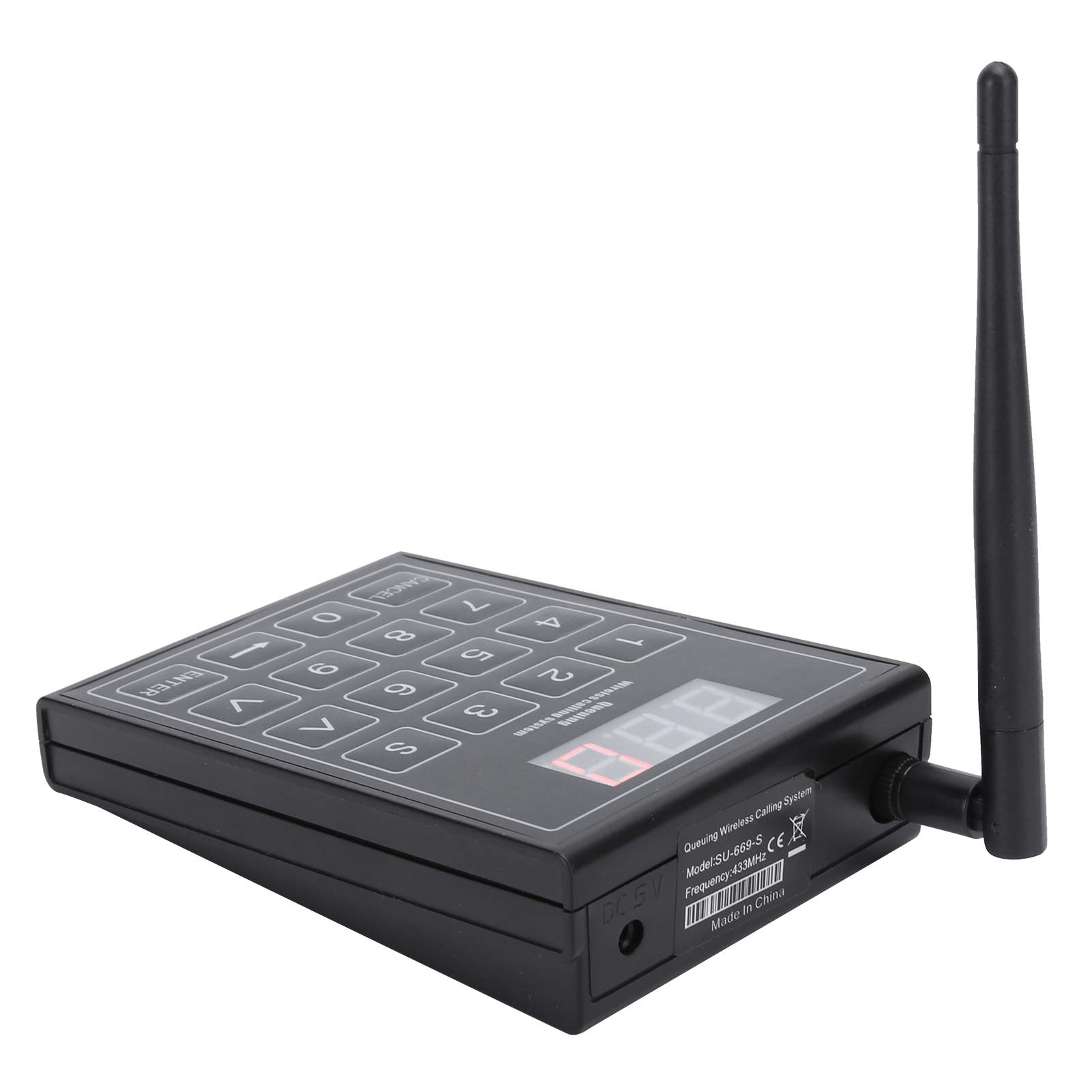Bewinner Pager Tastatursender Digital für SU-668 SU-669 SU-680 SU-668S SU-669S, Restaurant Pager Tastatursender für Drahtlose Anrufe Pager, NUR Tastatur für Restaurant Anrufsysteme