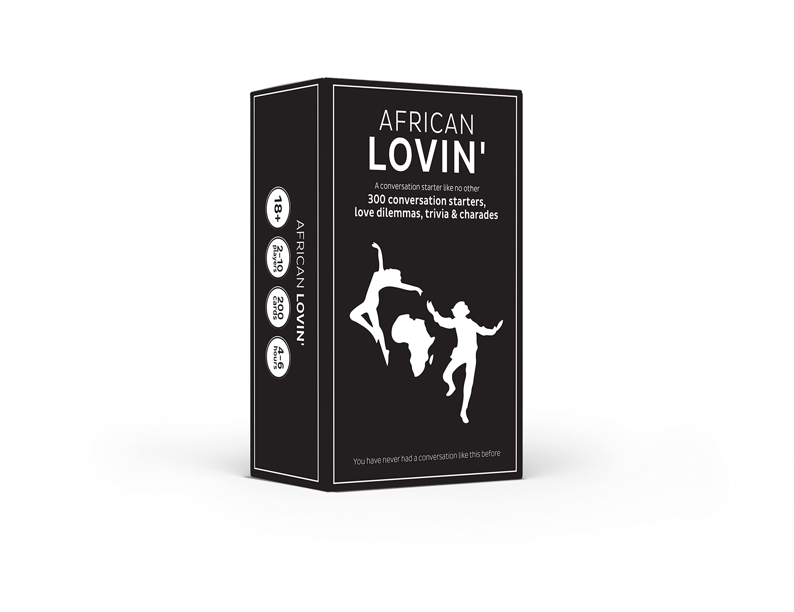 African Lovin' : African card game, 300 conversation starters, trivia and charades