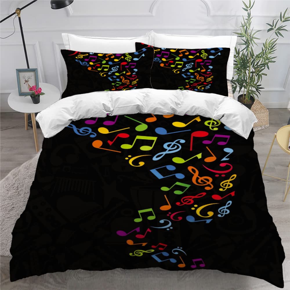 Housse de couette 140x200 enfant pour une chambre Fête de la Musique