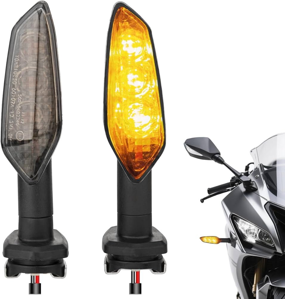 ⚠️sui⚠️ Universal LED Turn Signal Indicator Lights Compatible with