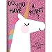 TF Publishing 19-4223A July 2018 - June 2019 Unicorns: Your Point. Monthly Planner, 7.5 x 10.25", Pink & White